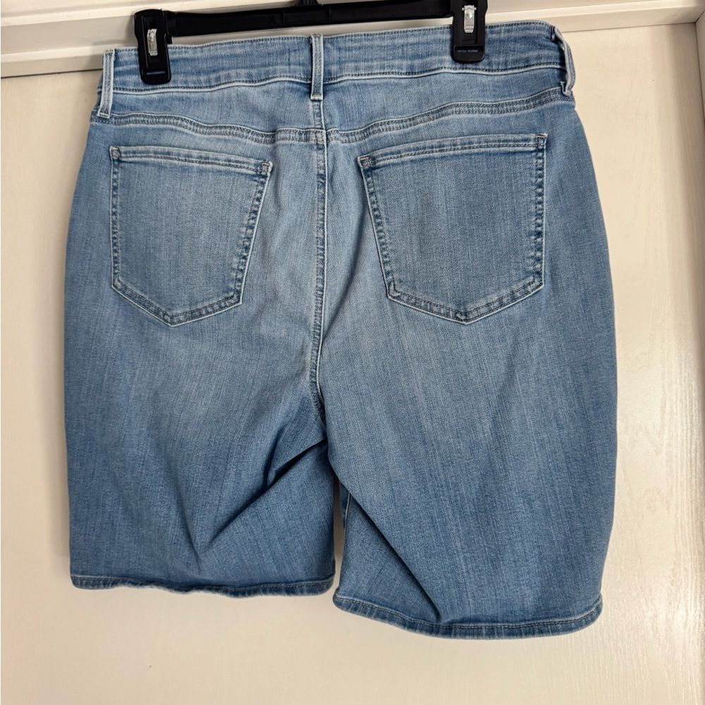 NYDJ Light Blue Denim Jean Shorts
